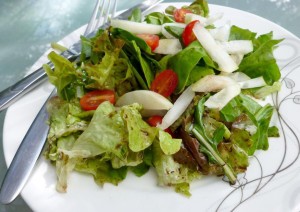 Salad from my garden