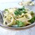 Garlic and preserved lemons with tagliatelle