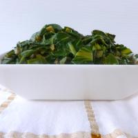Spinach (silverbeet) curry